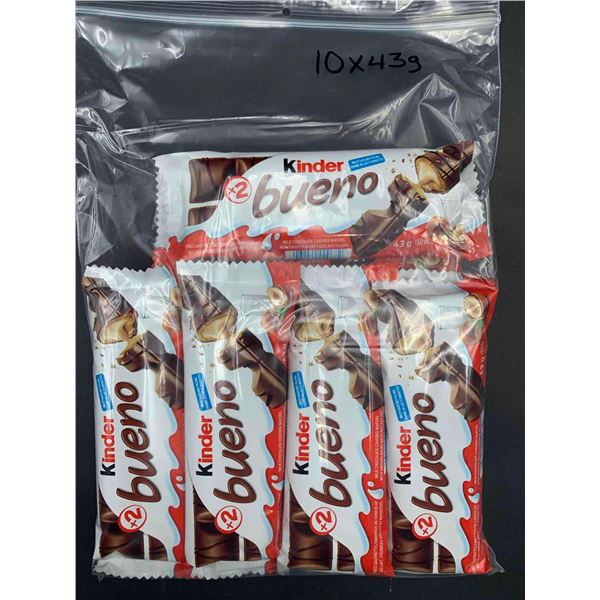 Kinder Bueno Candy Bar (10 x 43g)