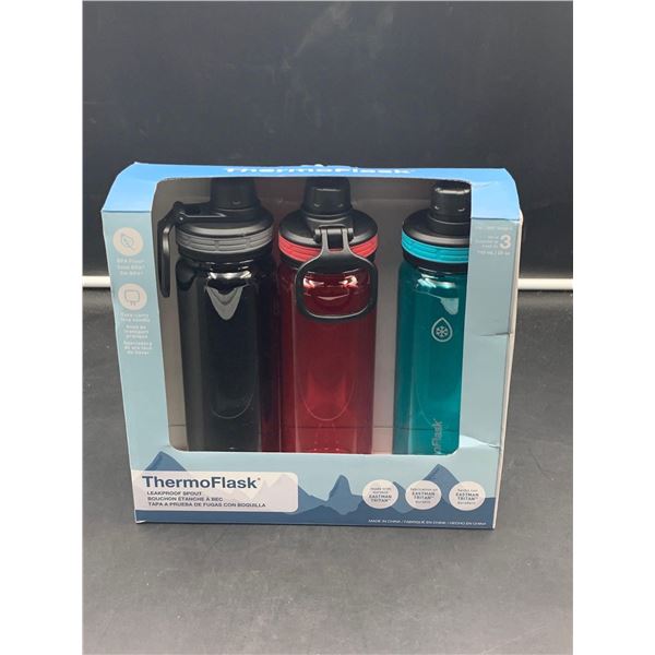 ThermoFlaskÊwith Leakproof Spout (3ct)
