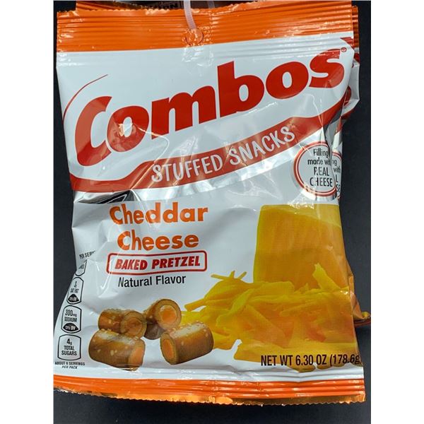 Combos Stuffed Snacks-Cheddar Cheese Baked Pretzels (178.6g x 6)