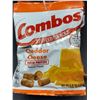 Image 1 : Combos Stuffed Snacks-Cheddar Cheese Baked Pretzels (178.6g x 6)