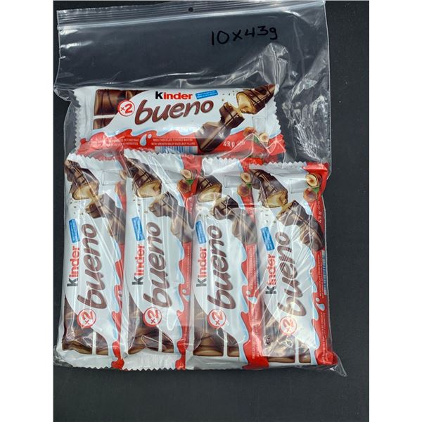 Kinder Bueno Candy Bars (10 x 43g)