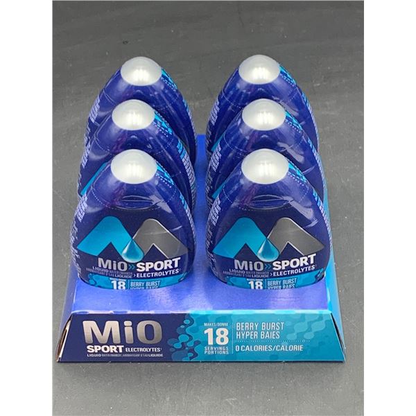 Mio Sport-Berry Burst Electrolytes Liquid Water Enhancer (6x)