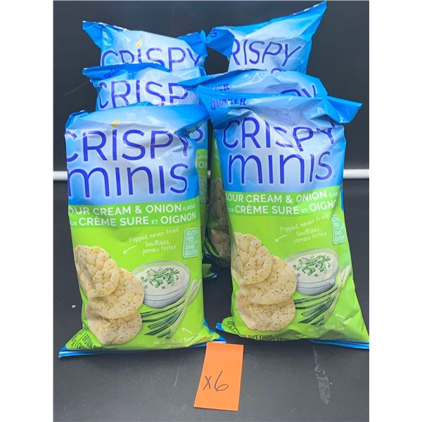 Crispy Minis-Sour Cream & Onion Flavour (6 x 100g)