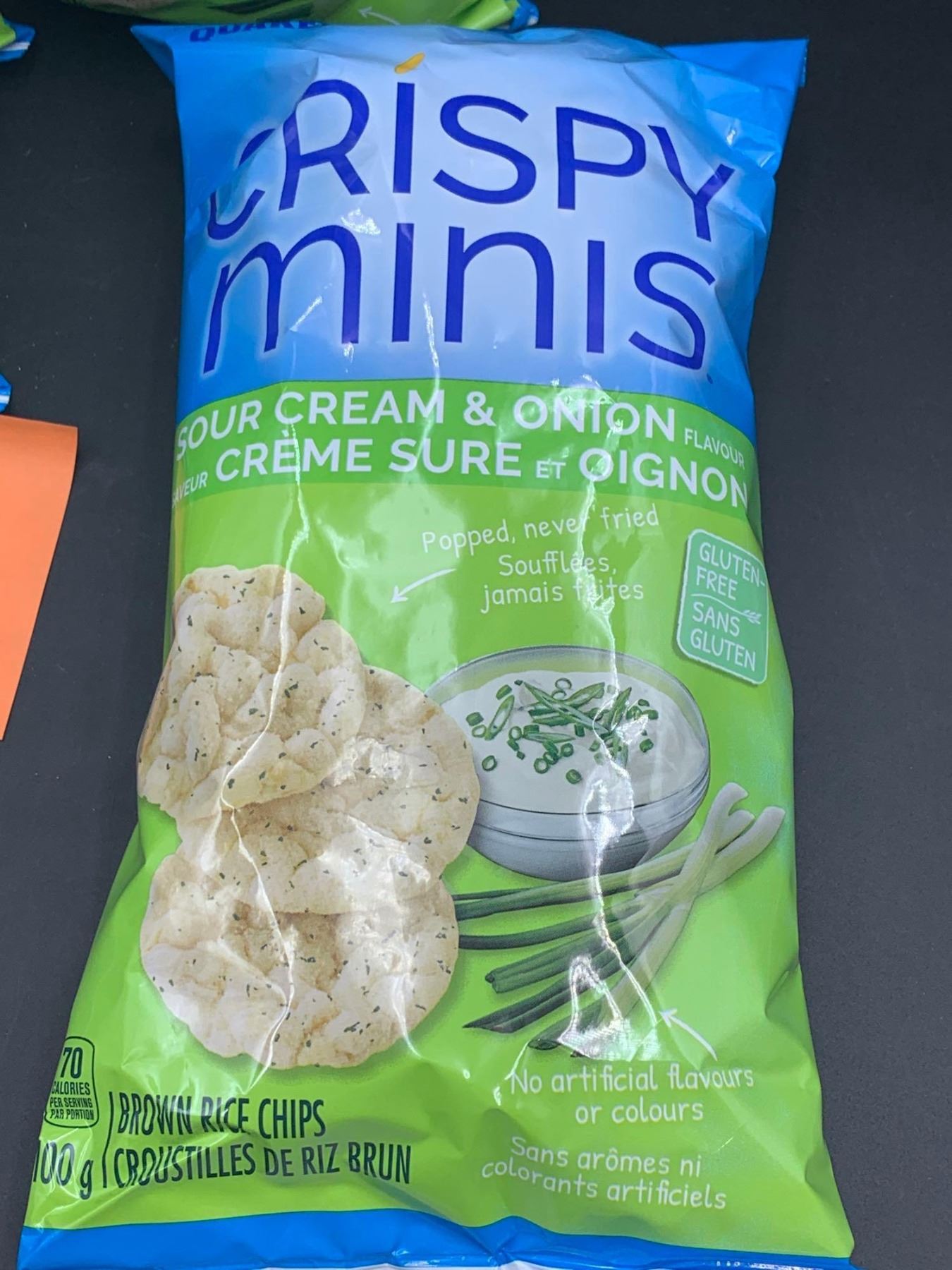 Crispy Minis-Sour Cream & Onion Flavour (6 x 100g)