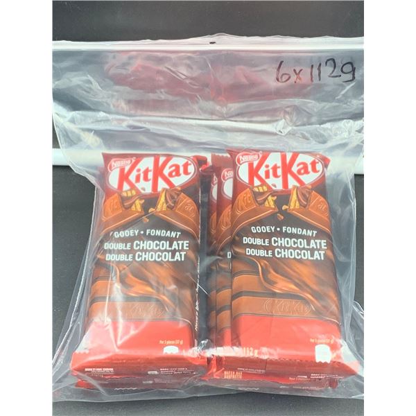 Nestle KitKat Gooey Double Chocolate Candy Bars (6 x 112g)