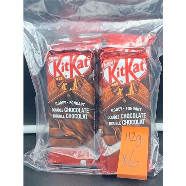 Nestle KitKat Gooey Double Chocolate Bars (6 x 112g)