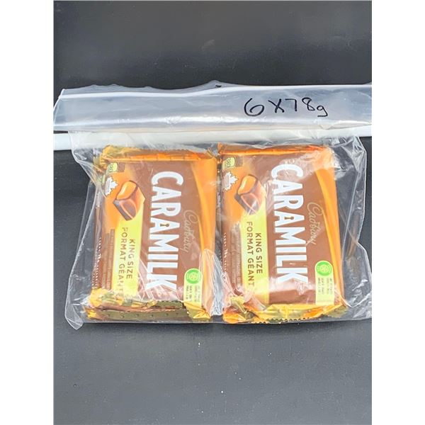 Cadbury Caramilk Candy Bars (6 x 78g)