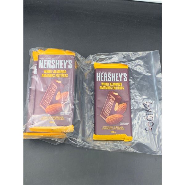 Hershey's Whole Almonds Creamy Milk Chocolate (6 x 100g)