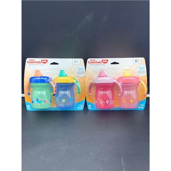 Nuk First Essentials Soft Spout Trainer Cups (2 x 3)
