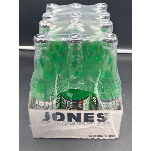 Jones Green Apple Soda (12 x 355ml)