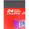 Image 2 : Snickers Peanut Brownie Candy Bars (24 x 34g)