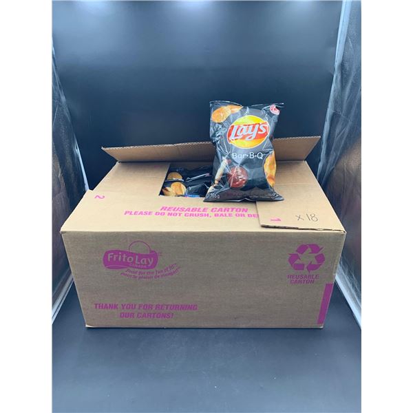 Lays BBQ Potato Chips (18 x 165g)