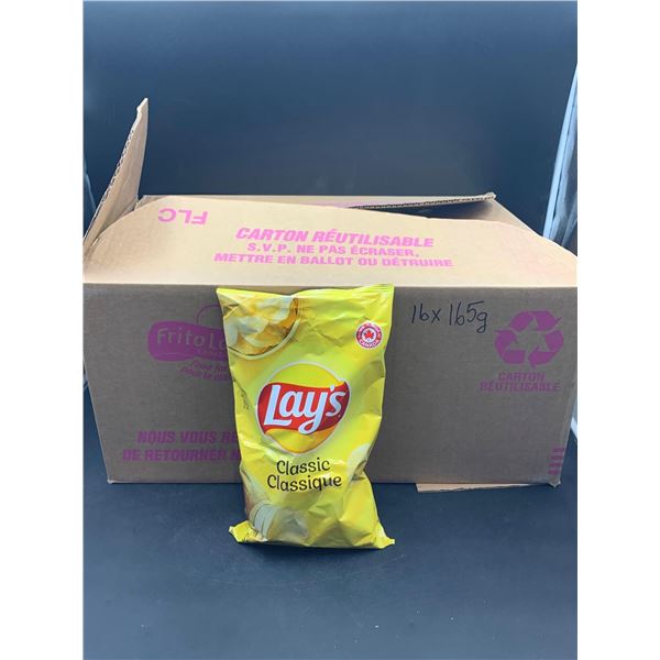 Lays Classic Potato Chips (16 x 165g)