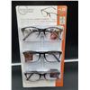 Image 1 : Design Optics Full Frame Ladies Fashion Reading Glasses (3 x 1.25)
