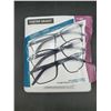 Image 1 : Foster Grant Classic Frame Reading Glasses (3 x 1.50)