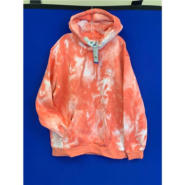 NEW Adidas TieDyeÊLight Red ÊSweatshirt Size XL