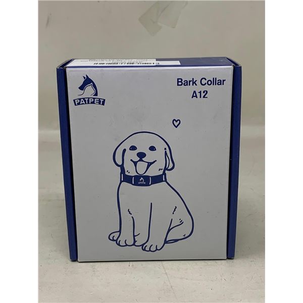 NEW Patpet Bark Collar A12 for Med dogs