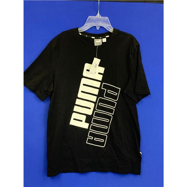 NEW Puma T-shirt Black sz MED