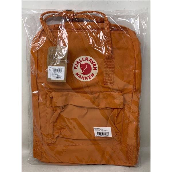 NEW Fjall Raven Kanken Full Backpack Spicy Orange