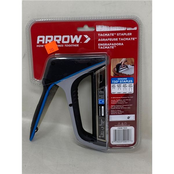 NEW Arrow Tacmate Stapler