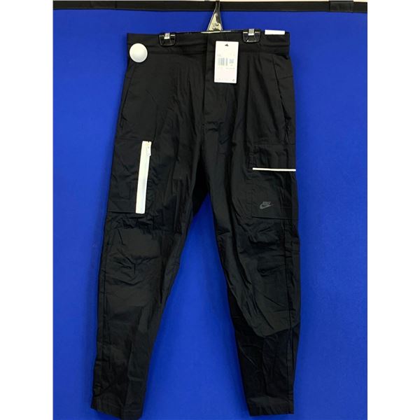 NEW Men's Woven Utility Sweatpants, fleece, Tapered Size 30