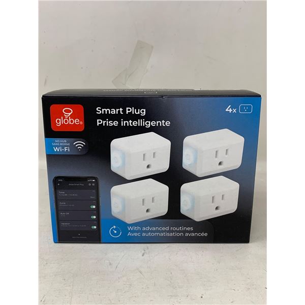 NEW Globe Smart plug no hub wi-fi Pack of 4