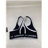 Image 2 : NEW Under Armour Crossback Sports Bra Black/white Dirls SM