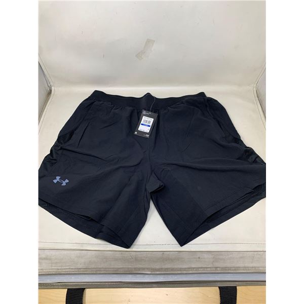 NEW Under Armour Men's Fitted Black Short Sz XL