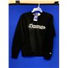 Image 1 : NEW Champion Powerblend Paint Sweat Shirt Black Sz MED