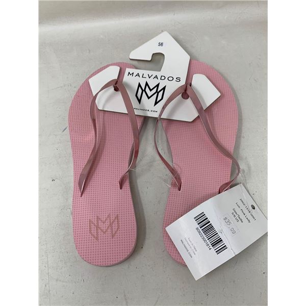 NEW Malvados Flip Flops Pink Lady Sz 5/6