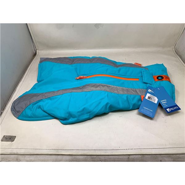 NEW RC Pets Vortex Parka Teal/Orange Dog coat Sz 18