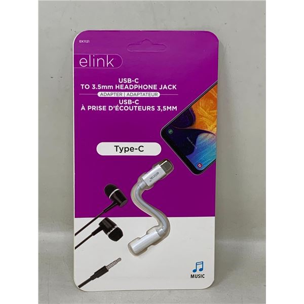 NEW ElinkÊUSB-C to 3.5mm Headphone Jack Adapter