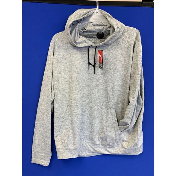 NEW Puma Train Cloudspun Hoodie Gray Sz XXL