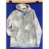 Image 3 : NEW Adidas Pull Over Hoodie TieDye Gray Sz SM