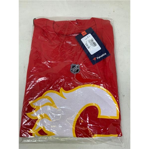 NEW Calgary Flames Authentic Tee Shirt Sz Sm