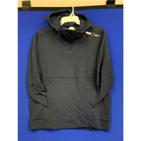 NEW Puma Radical DK Half Zip Hoodie Dark Blue Persian Night Sz XL