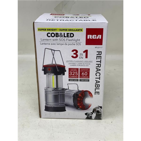 NEW RCA 3in1 COB&LED Retractable Light