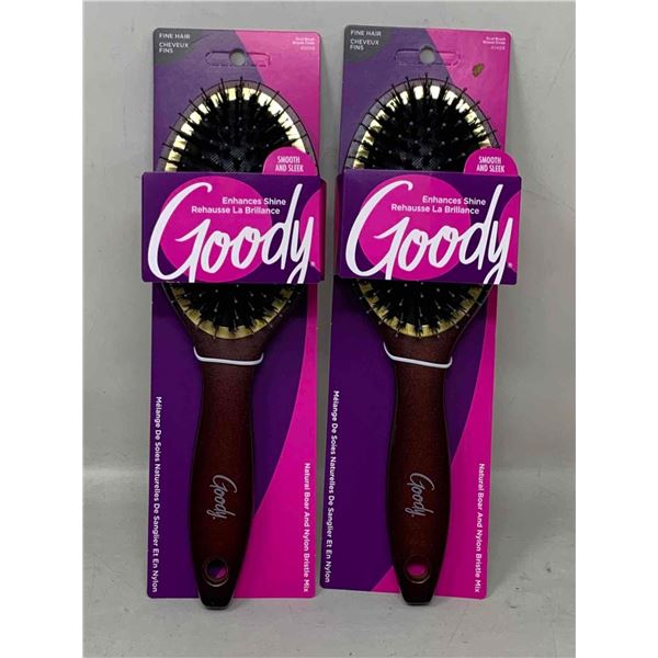 NEW Goody Fine Hair Brushes Lot of 2