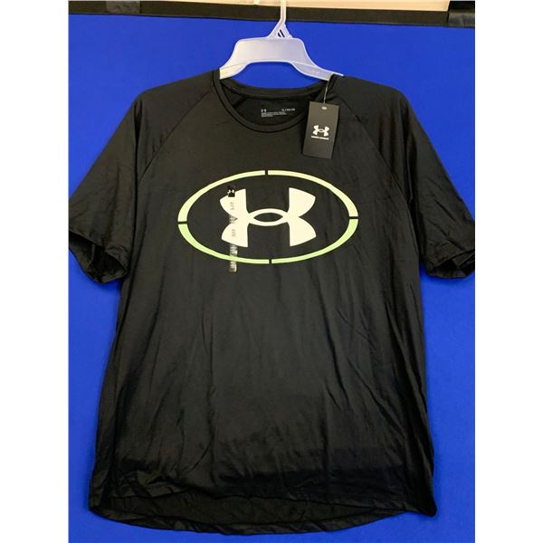 NEW Under Armour Men's Tee Black Sz XL