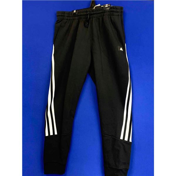 NEW Adidas 3 stripe pant Black Sz Med