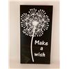 Image 1 : Make a Wish 6X12 Inches. Made of Pine. Hooks on Back