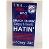 Image 1 : I'm a Red and Blue smack talking Calgary & Toronto Hatin Montreal Canadians Hockey Fan (Blue back gr