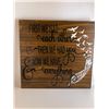 Image 1 : First we had each other, then we had you, now we have everything 12X12 Inches. Made of Pine. Hooks o