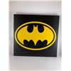 Image 1 : Batman Symbol 12X12 Inches. Made of Pine. Hooks on Back