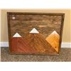 Image 1 : Wooden Mountains (20X25 Inches)