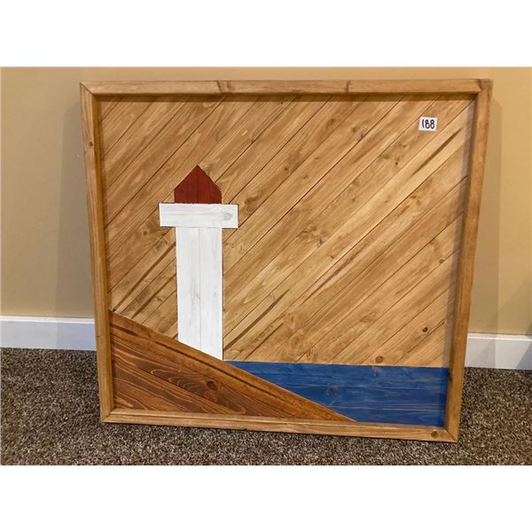 Wooden Lighthouse (22 X24 Inches)