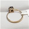 Image 4 : 10K Yellow Gold Black Diamond(1.2ct) Ring (~Size 6.5) (~weight 1.58g), Made in Canada, Appraised Ret