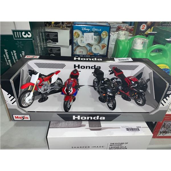 Maisto Honda 1/12 scale Motorcycle Set of 4