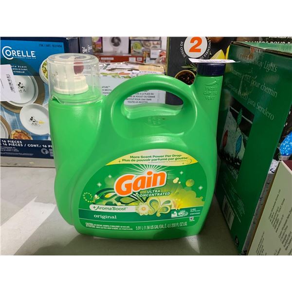 Gain Ultra Concentrated 146 load Aroma boost original 5.91L Laundry Detergent