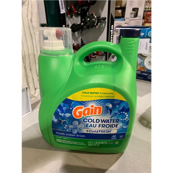 Gain Cold Water & Cold Fresh Fresh Water Frost Scent 4.87L 121 loads